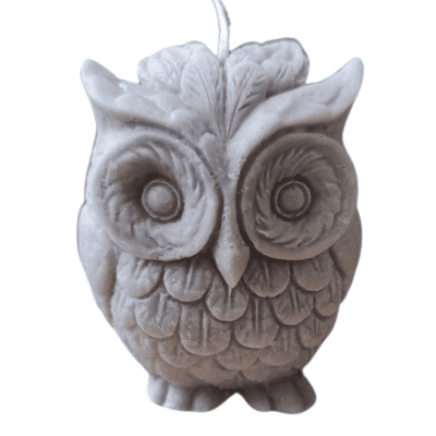 شمعة البومة الحكيمة