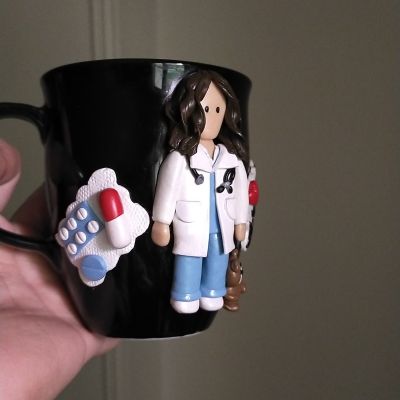Polymer Clay Mug 