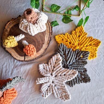 Macrame Autumn decor 