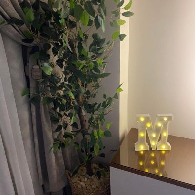 شجرة البنجامينا الاصطناعية للديكور الداخلي - نبات زينة منزلي طبيعي المظهر - 120 سم