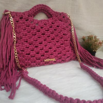 شنطه كروشيه 