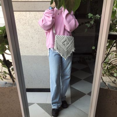 شنطة مكرميه 