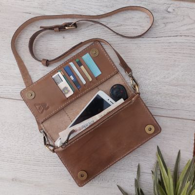 Portofet natural leather 