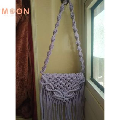 Stylish macrame bag