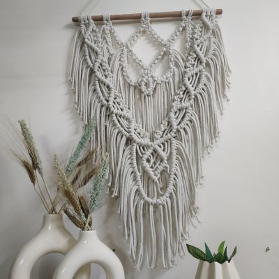 Amazing macrame mural
