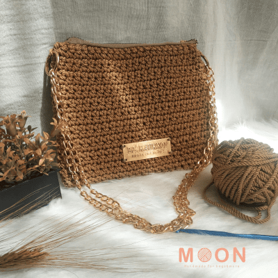 Stylish crochet women's Clutch 