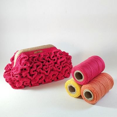 شنطة كروشيه مودرن