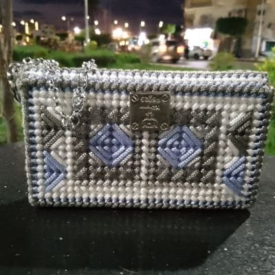 شنطة كروشية عصرية