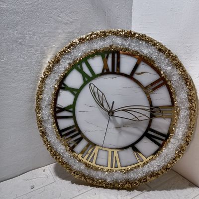 ساعه مقاس ٤٠ سم بالكريستال