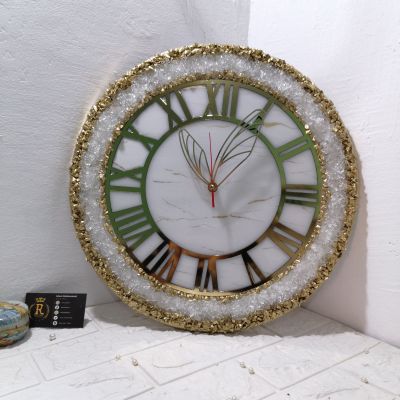 ساعه مقاس ٤٠ سم بالكريستال