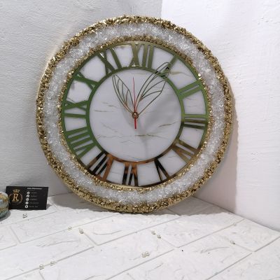 ساعه مقاس ٤٠ سم بالكريستال