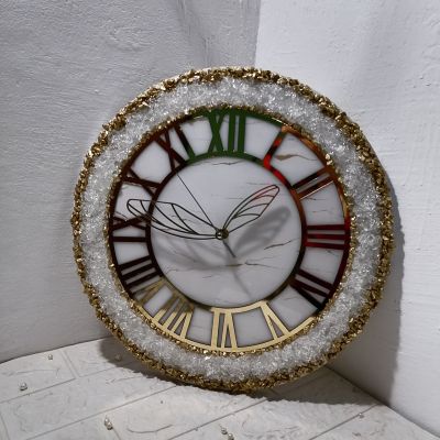 ساعه مقاس ٤٠ سم بالكريستال