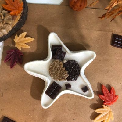 شمعه نجمه الشوكولاته 