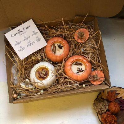 شموع اليقطين 