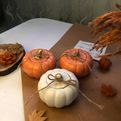 شموع اليقطين 