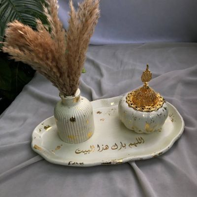 طقم صينيه بيضاوية 