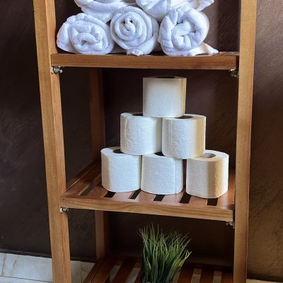 استاند خشب طبيعي متعدد الاستخدامات 