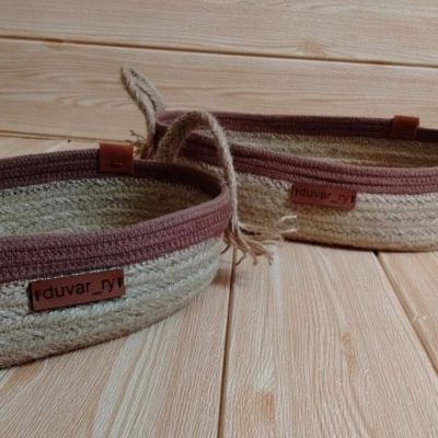 Oval Organizer baskets set 