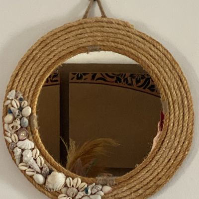 🪞🐚 مرايات علي الطريقه البوهيميه 