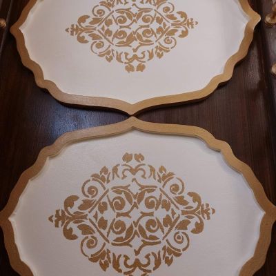 طقم صوانى للشاى 