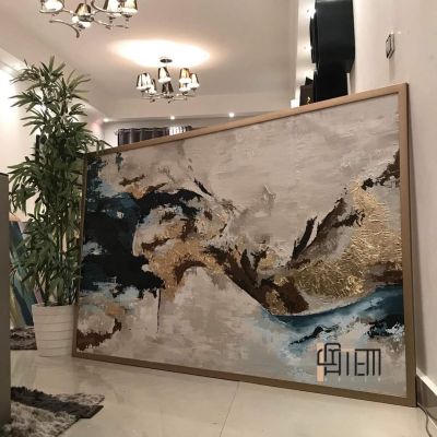 Hand made painting with raised paste/160*100