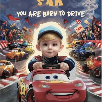 Wooden digital art tableau for kids 