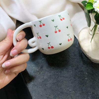 Handmade porcelain mug 
