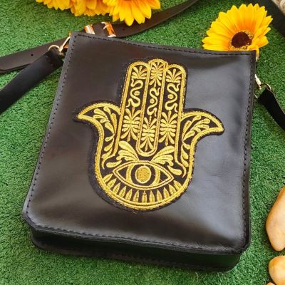 شنطة كروس جلد طبيعي 