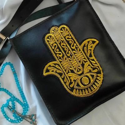 شنطة كروس جلد طبيعي 