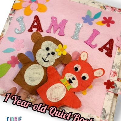 كتاب تفاعلي للطفل من سن سنة