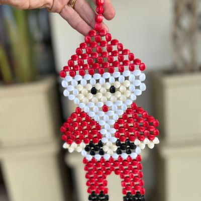 Beaded SANTA 