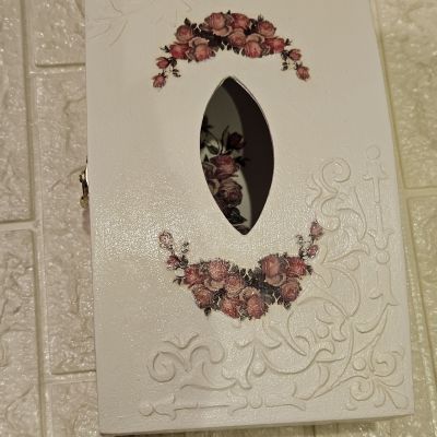 علبه مناديل ديكوباج 