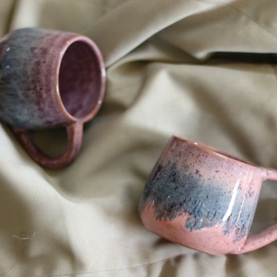 الغروب الوردي