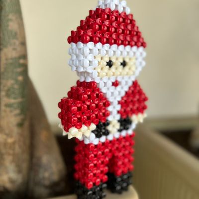 Beaded SANTA 