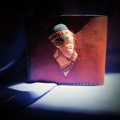 محفظه جلد طبيعي