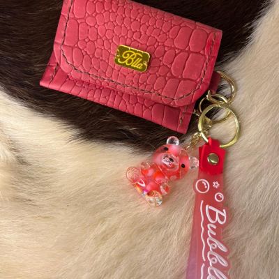 Keychain card holder