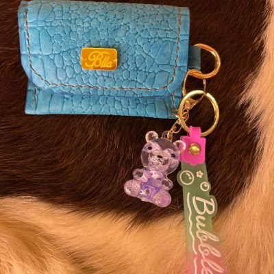 Keychain card holder