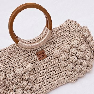 شنطة كروشية أنيقة جدا