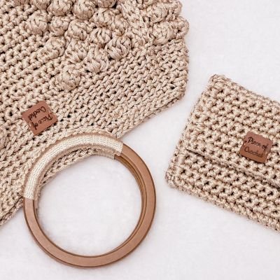 شنطة كروشية أنيقة جدا