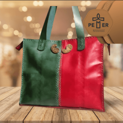 2-color shoulder bag