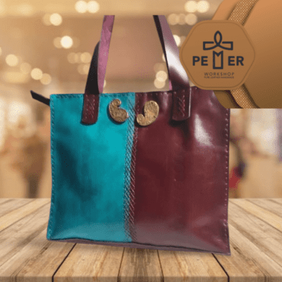 2-color shoulder bag