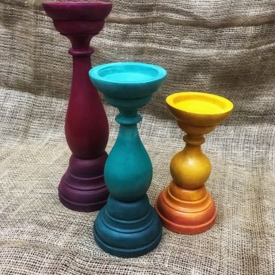 طقم حوامل شموع 