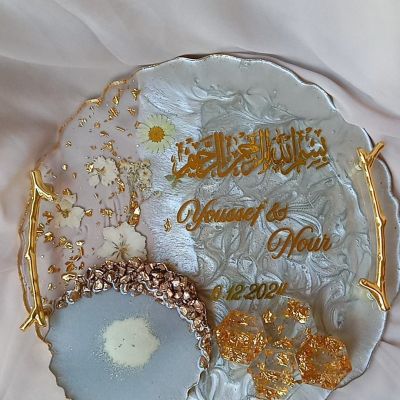 صينيه شبكه من الريزن مقاس 30 سم