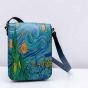 Van Gogh genuine leather crossbody bag and shoulder bag