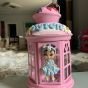 Polymer clay lantern 