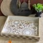 Wooden decorative tray
