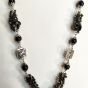 Necklaces agate stone black colour 