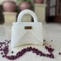 White Crystal bag