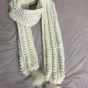 Off-white soft scarf