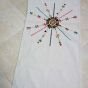 Handmade embroidery table runner made in Siwa oasis